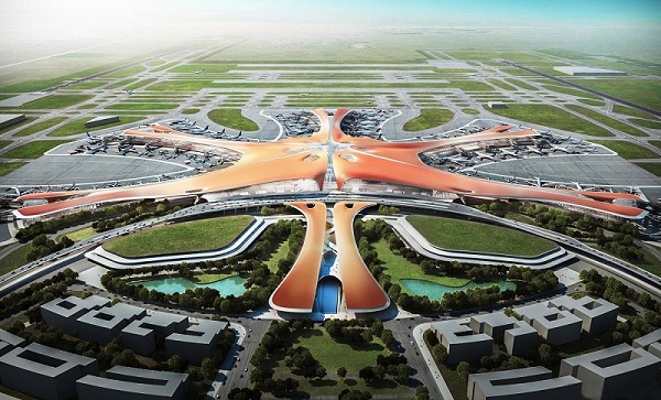 北京大兴机场旅客航站楼及综合换乘中心（指廊）工程项目合作案例